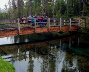 Group from Ponderosa Elementary for TU Program